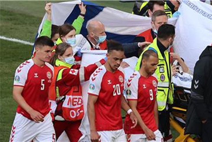 EURO: Christian Eriksen posjetio suigrače u trening kampu ...