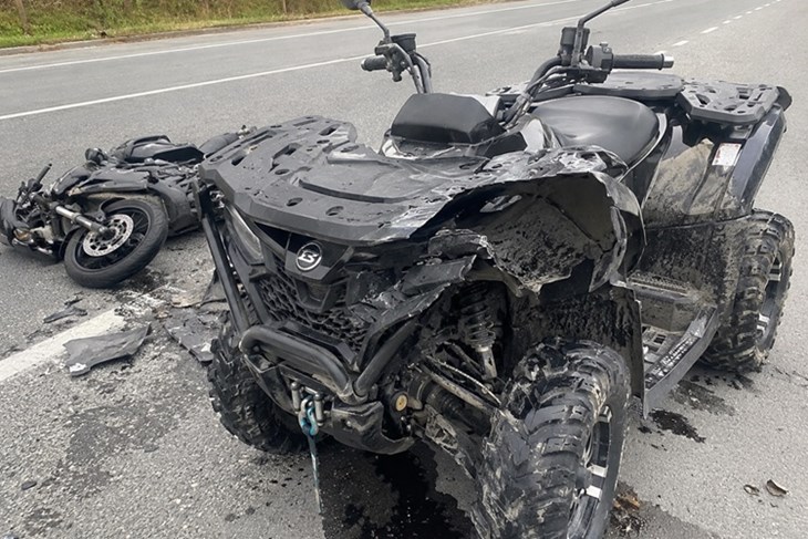 Kod Umaga pijan vozio quad i "pokupio" dvoje maloljetnika