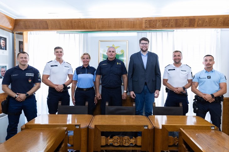 Strani policajci na prijemu kod Grbina: "Tijekom turističke sezone njihova nam je pomoć iznimno vrijedna"
