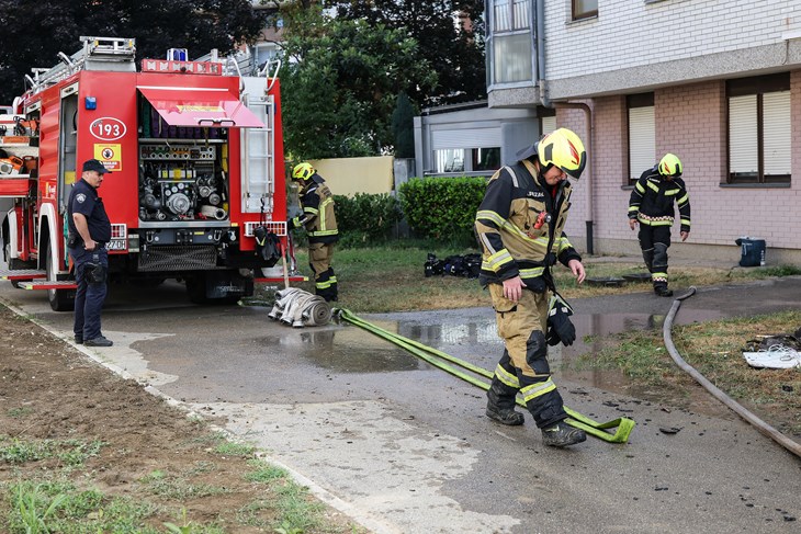Tragedija u Zagrebu: U požaru strana poginula osoba