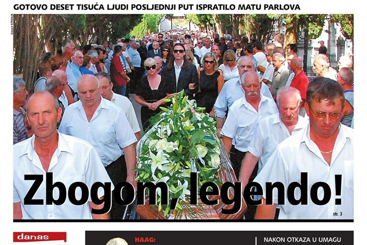 Ispraćaj dostojan junaka, zabrana Thompsona u Areni i novorođenče u Humu
