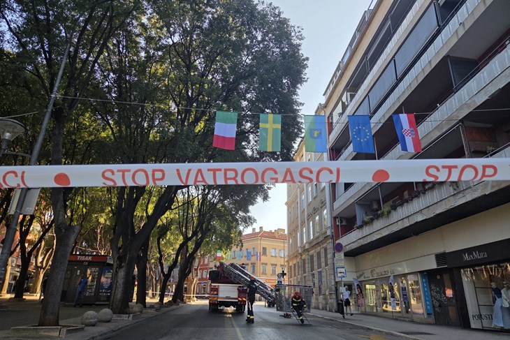 Hitna intervencija na Giardinima: Uklanja se dio ladonje zbog sigurnosti građana