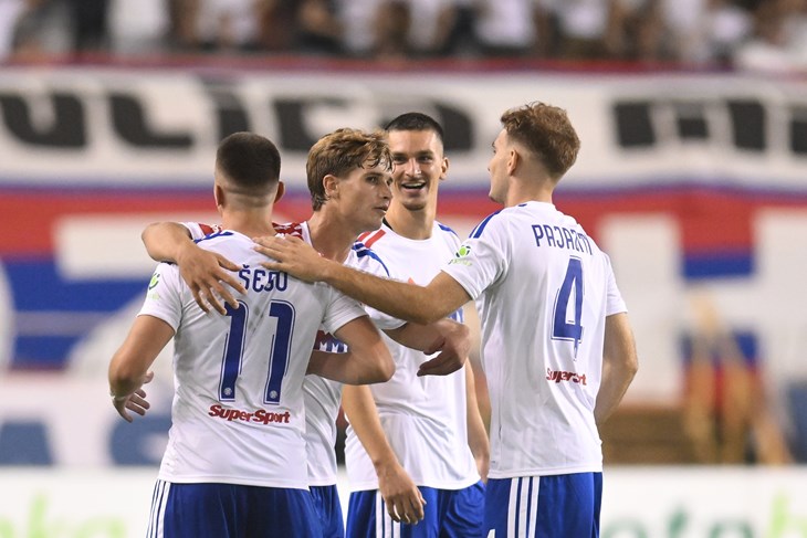 Hajduk nakon šest godina slavio u europskim gostima, Žalgirisu zabio pet golova
