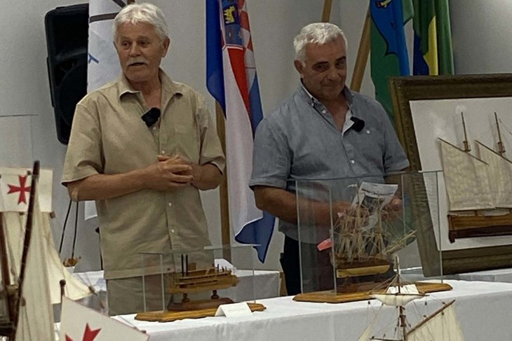 Mirkovi brodovi u drvu u Zajednici tehničke kulture: Izložba pulskog brodomaketara