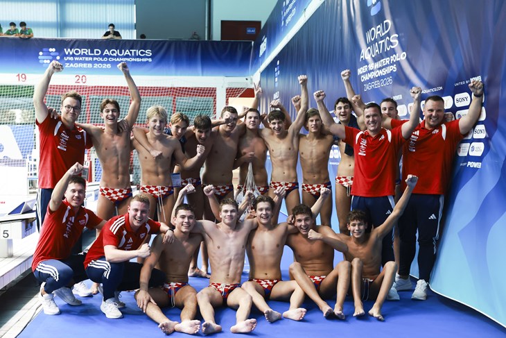 Hrvatska muška vaterpolska reprezentacija do 16 godina plasirala se u finale Svjetskog prvenstva